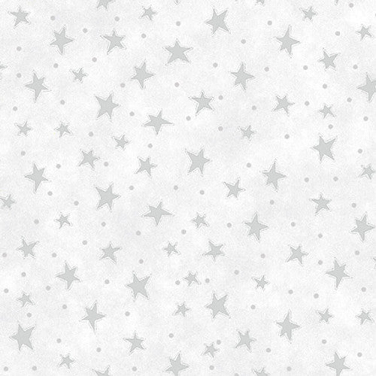Fabric Henry Glass Light Gray Starry Basics by the Quarter Yard 8294-09